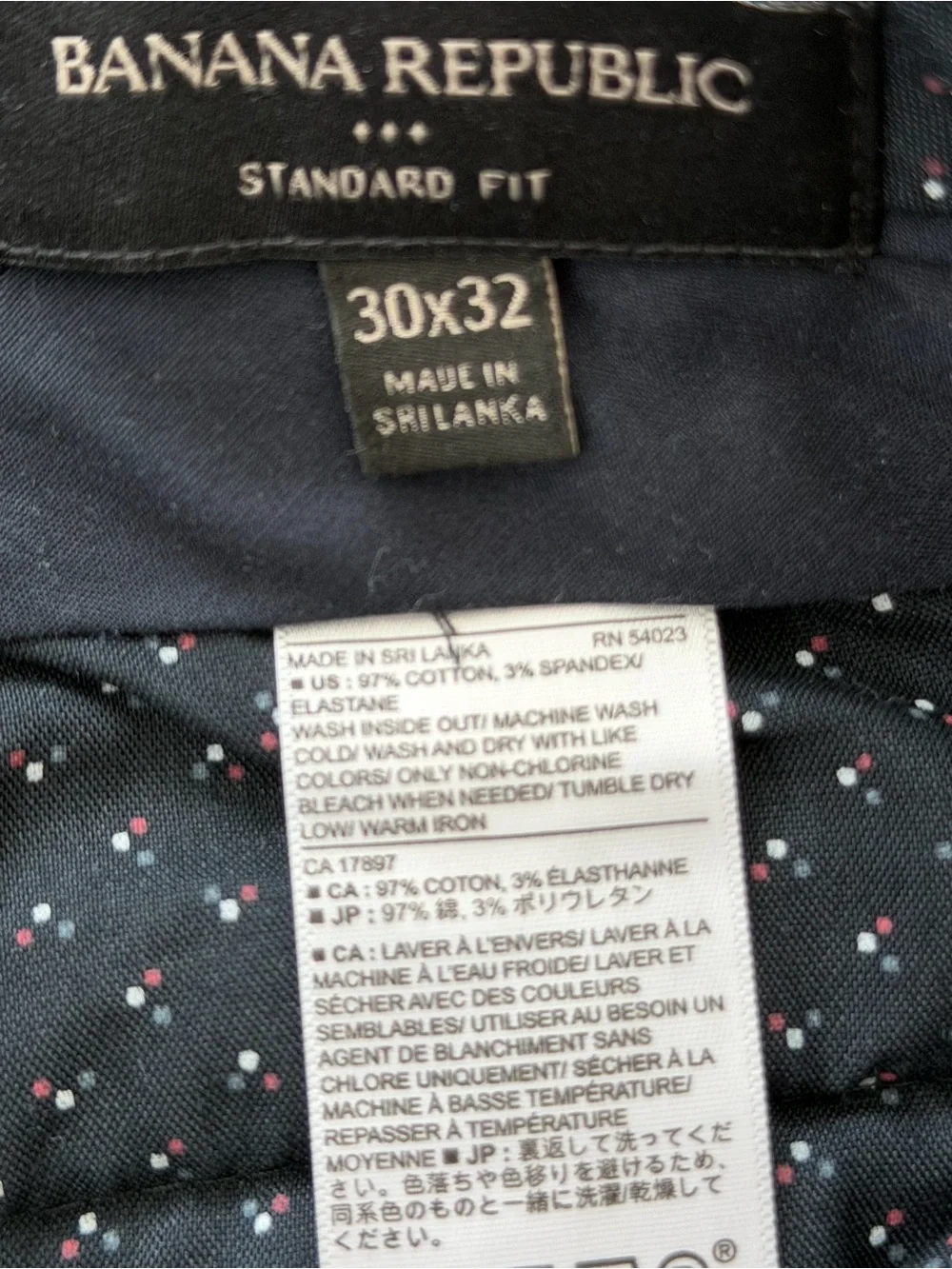 Banana Republic slim straight